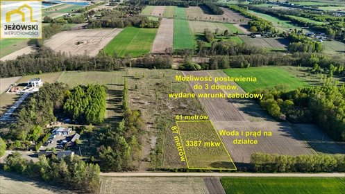 Sprzedam działkę 3387 m² z warunkami zabudowy w Nowym Wrońsku działka Nowe Wrońska