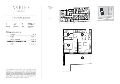 mieszkanie na sprzedaż 36m2 mieszkanie Bydgoszcz, Toruńska