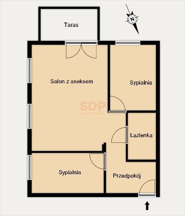 mieszkanie na sprzedaż 56m2 mieszkanie Wrocław, Fabryczna, Stabłowice, Główna