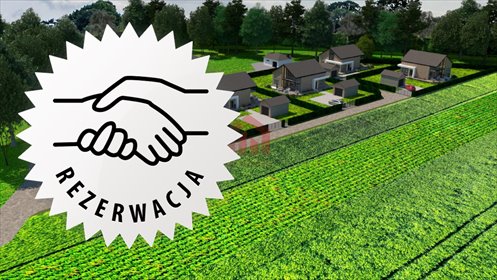 działka na sprzedaż 1136m2 działka Stobierna