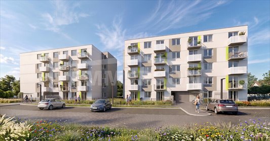 Polecam nowe 3-pokojowe mieszkanie 54,47 m² w Skawinie mieszkanie Skawina