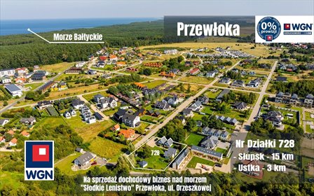 Dochody i komfort: ośrodek domków letniskowych (1500 m od morza) lokal użytkowy Przewłoka, Elizy Orzeszkowej