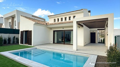 Nowoczesne domy z basenem w La Finca Golf dom Algorfa