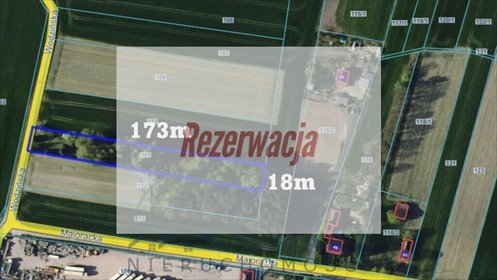 Działka 3 114 m² z lasem, prąd, woda, 30 min od Łodzi działka Wodzin Majoracki