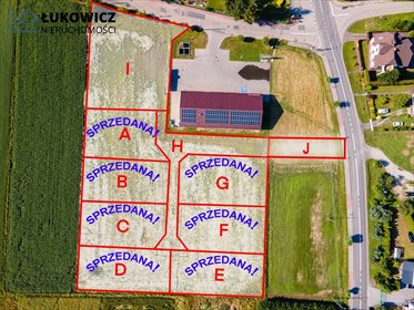 Działka w centrum Kaniowa 1732 m2 z mediami i dostępem działka Kaniów