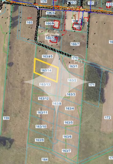 działka na sprzedaż 1552m2 działka Klimki