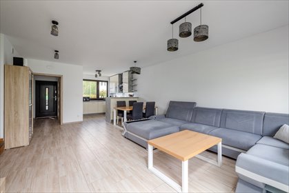Nowoczesny bliźniak z ogrodem 126 m² w Żukczynie polecam dom Żukczyn, Nad Kłodawą