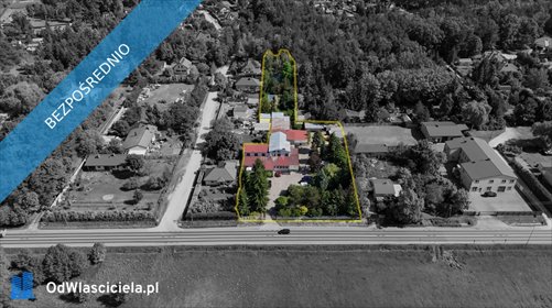 Budynek produkcyjny z mieszkaniami, 4535 m2 działki dom Aleksandrów Łódzki, Wierzbińska