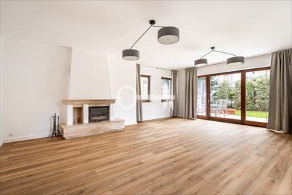 Wynajem domu 305 m2 z marmurowym kominkiem i garażem dom Warszawa, Wilanów