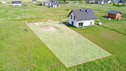 działka na sprzedaż 862m2 działka Niedźwiedź