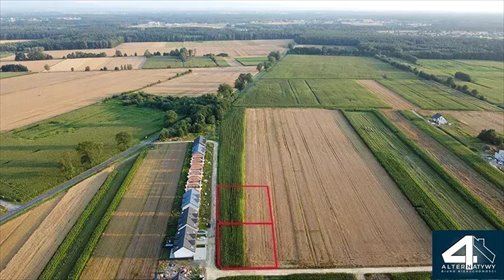 Polecam działkę 2002 m² z lasem i dostępem do mediów działka Bojszowy, Borowa