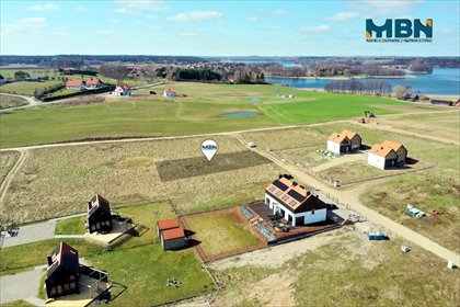 Działka 1034m2 nad jeziorem Ryńskim z mediami. działka Ryn, Rybical