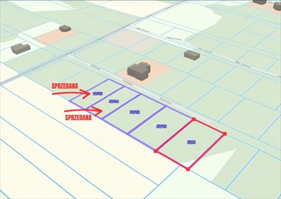 Działka 1437 m² pod dom w spokojnej okolicy z szybkim dojazdem działka Kuklówka Radziejowicka, Tarninowa