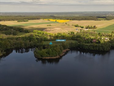 Działka budowlana z projektem, 1405 m², blisko jezior działka Miastko