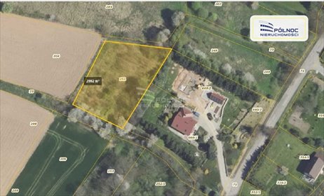 działka na sprzedaż 2092m2 działka Laski