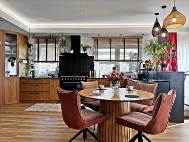 Designerski dom 175 m2 z garażem, nowoczesne wnętrza dom Głogów Małopolski