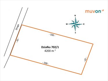 działka na sprzedaż 4200m2 działka Opatówek
