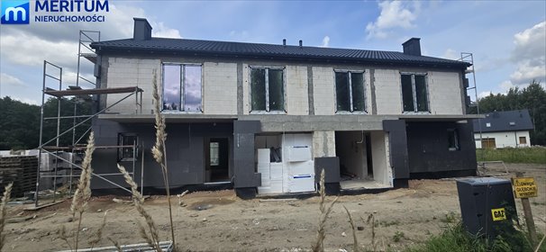 Nowoczesny bliźniak 151m2 z ogrodem i garażem dom Budy-Grzybek