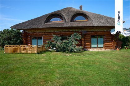 Unikatowy dom z bali modrzewia syberyjskiego - polecam! dom Mielno