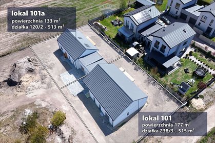 Energooszczędny dom bliźniak 146 m² z garażem i nowoczesnym wykończeniem dom Stare Faszczyce