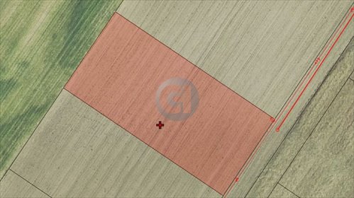 Sprzedam działkę 2500 m² z domem i ogrodem w Santocku działka Santocko