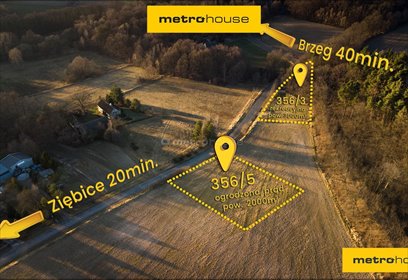 działka na sprzedaż 5000m2 działka Sarby