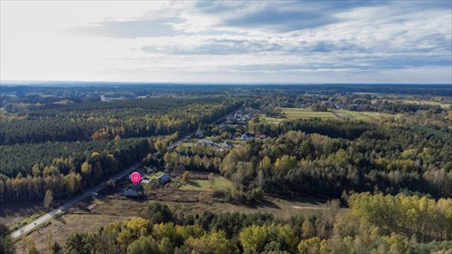 Duża działka 6250 m² z budynkiem w stanie surowym dom Jarocin