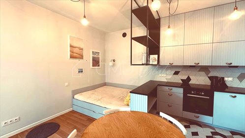 Nowoczesne studio 38 m² z balkonem przy Rondzie Daszyńskiego - polecam! mieszkanie Warszawa, Wola