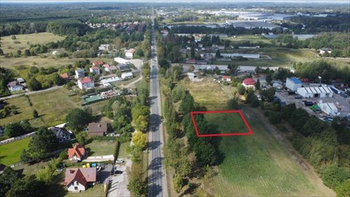 Na sprzedaż działka 1708 m² z możliwością zabudowy usługowej i mieszkalnej działka Baniocha, Puławska