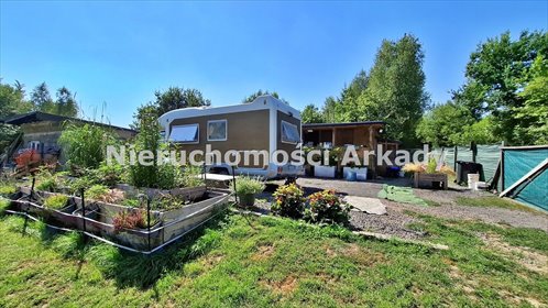 Na sprzedaż działka 3842 m² z domkiem holenderskim i projektem domu działka Mszana, Górnicza