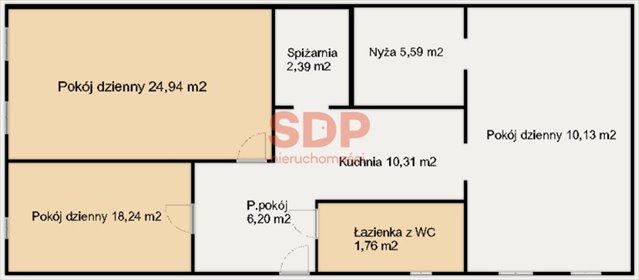 mieszkanie na sprzedaż 80m2 mieszkanie Wrocław, Śródmieście, Nadodrze, Słowiańska