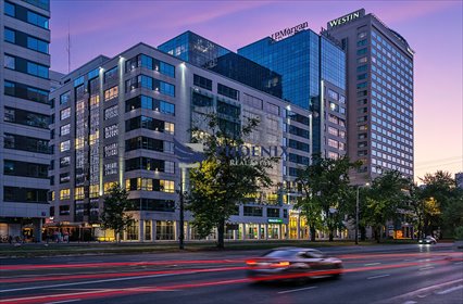 Nowoczesny biurowiec w centrum Woli z certyfikatem BREEAM lokal użytkowy Warszawa, Wola, Aleja Jana Pawła II
