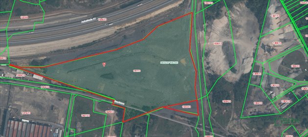 działka na sprzedaż 72090m2 działka Piekary Śląskie, Graniczna