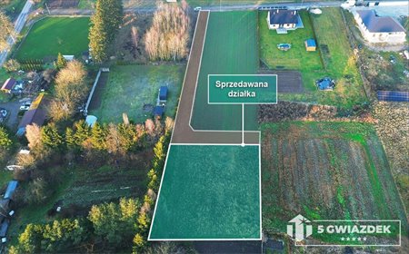działka na sprzedaż 1310m2 działka Wilcze Laski