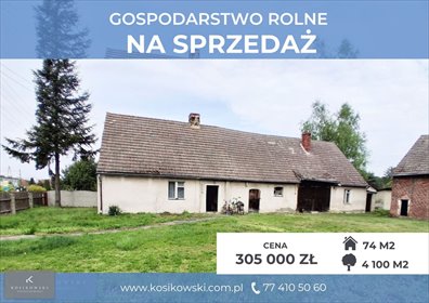 dom na sprzedaż 74m2 dom Gmina Pokój, 7890
