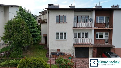 Przestronny dom 182 m² z 7 pokojami, garażem i balkonami polecam! dom Jasło, Wiśniowa