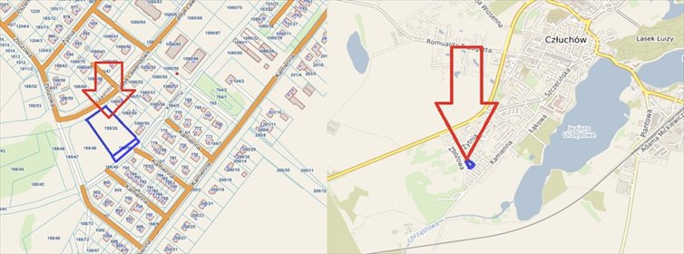 Sprzedam działkę 3 619 m² w Człuchowie - idealna pod inwestycję działka Człuchów
