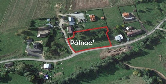 działka na sprzedaż 3700m2 działka Wojbórz