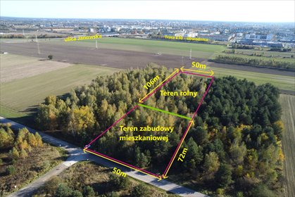 działka na sprzedaż 8849m2 działka Biała Podlaska, Terebelska