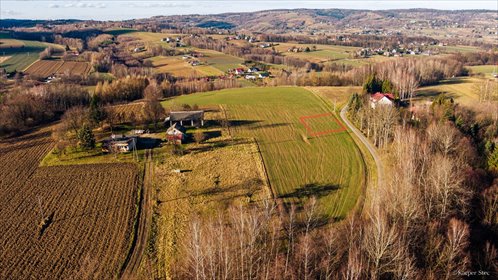 działka na sprzedaż 609m2 działka Tuchów