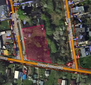 działka na sprzedaż 1012m2 działka Łódź, Chojny, Chojny, Władysława Orkana