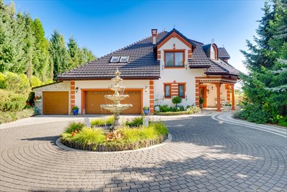 Willa z widokiem na jezioro - 350 m² w Międzybrodziu Bialskim dom Międzybrodzie Bialskie