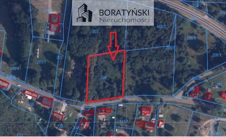 Na sprzedaż działka 4100 m² pod usługi i turystykę w Porostie działka Porost, Porost