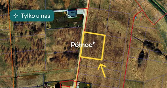 Do sprzedania działka 3030 m² pod dom w spokojnej, zielonej okolicy działka Radomsko