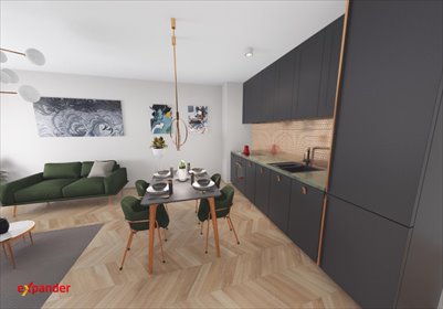 Luksusowe 2-pokojowe mieszkanie 49 m² w centrum Katowic mieszkanie Katowice, Kamienna