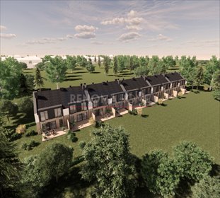 Nowoczesny dom szeregowy z ogrodem i garażem w Maślicach dom Wrocław, Maślice