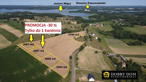 działka na sprzedaż 3261m2 działka Czerwony Folwark