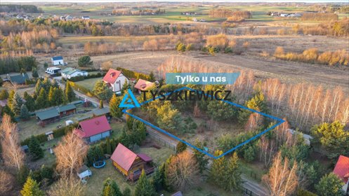 działka na sprzedaż 1636m2 działka Demlin