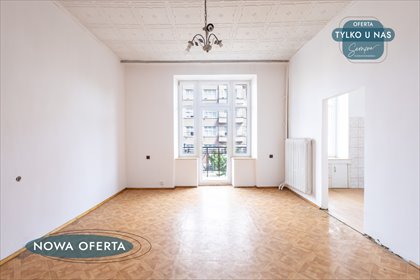 Urokliwe 2-pokojowe mieszkanie z potencjałem w centrum Łodzi mieszkanie Łódź, Śródmieście, dr. Stefana Kopcińskiego