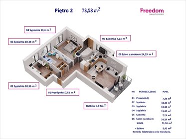 mieszkanie na sprzedaż 74m2 mieszkanie Puck, Wejherowska